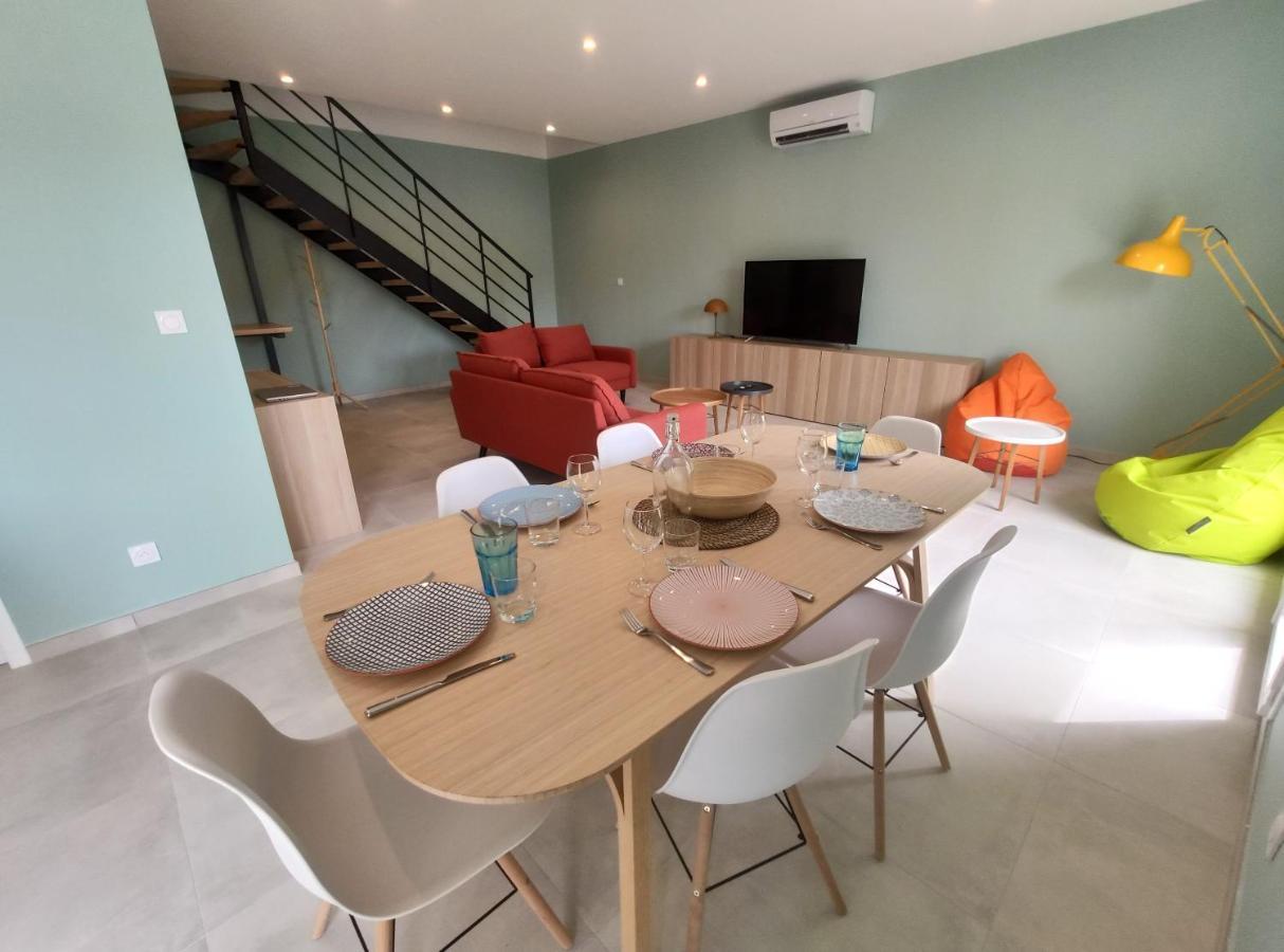 Apartament Colormix 3 Etoiles - 95M2 Plein Centre - Ensoleille Climatise Mèze Zewnętrze zdjęcie