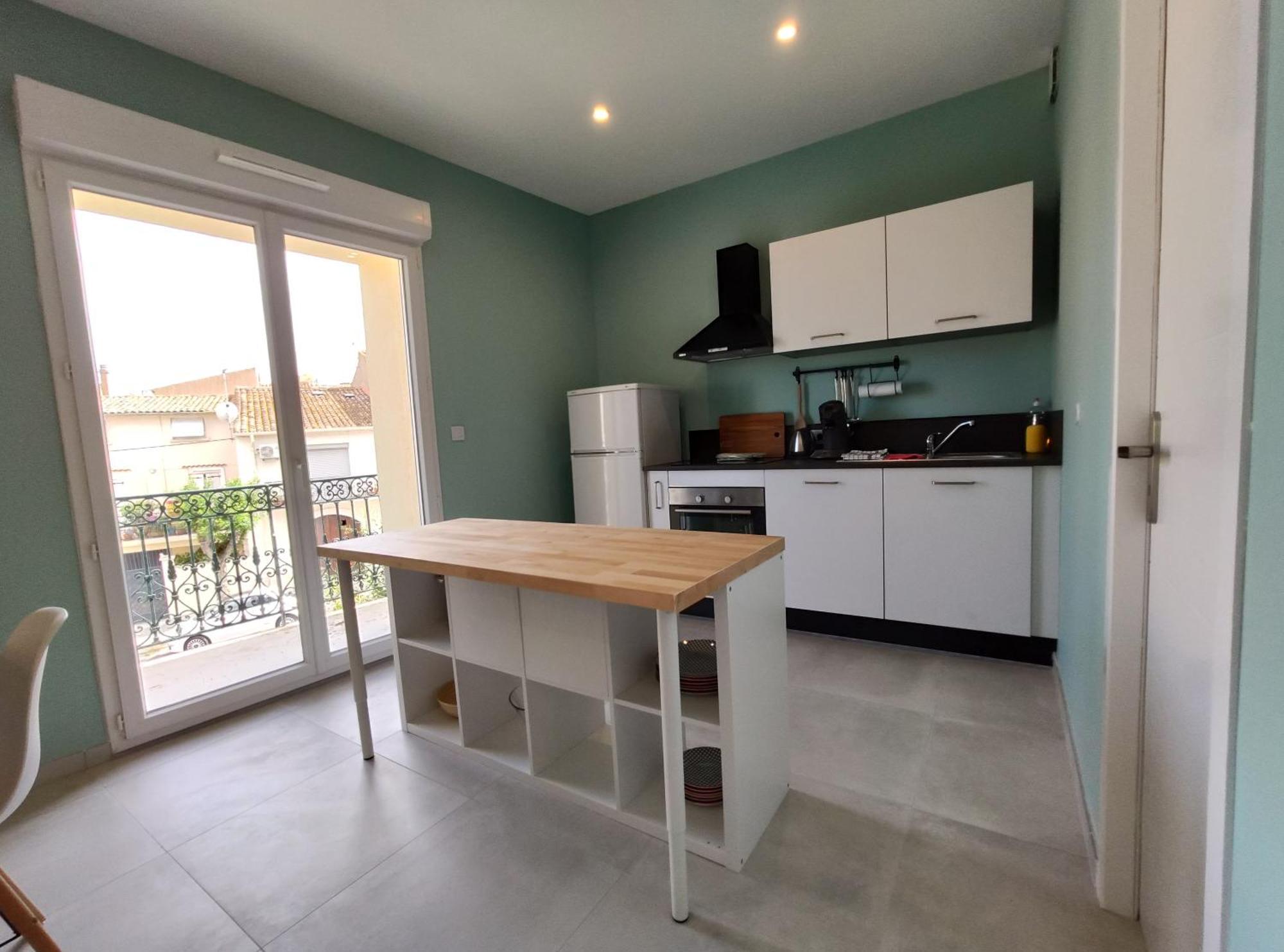 Apartament Colormix 3 Etoiles - 95M2 Plein Centre - Ensoleille Climatise Mèze Zewnętrze zdjęcie